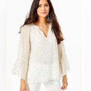 Lilly Pulitzer Miltilda Silk Top
